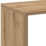 vidaXL Étagère séparatrice de pièce chêne artisanal 102x29x103 5 cm