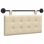 vidaXL Tête de lit suspendue Tissu