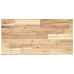 vidaXL Étagères flottantes 3 Pièces 100x40x2 cm acacia massif non traité