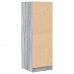 vidaXL Armoire apothicaire sonoma gris 40x41x118 cm bois d'ingénierie
