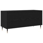 Meuble de rangement vidaXL Chêne noir 100x38x48 cm Bois d'ingénierie