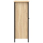 vidaXL Buffet chêne sonoma 70x30x80 cm bois d'ingénierie