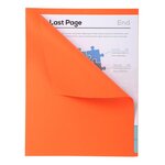 Paquet De 100 Chemises Forever® 170 À Bord Décalé - 24x32cm - Orange - X 5 - Exacompta