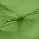 vidaXL Coussins de chaise à dossier haut lot de 6 vert mélangé tissu