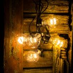 KONSTSMIDE Guirlande lumineuse avec 5 ampoules transparentes