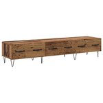 vidaXL Meuble TV Bois ancien 150 x 36 x 30 cm Bois d'ingénierie