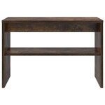 vidaXL Meuble TV Chêne fumé 60 x 30 x 40 cm Bois d'ingénierie