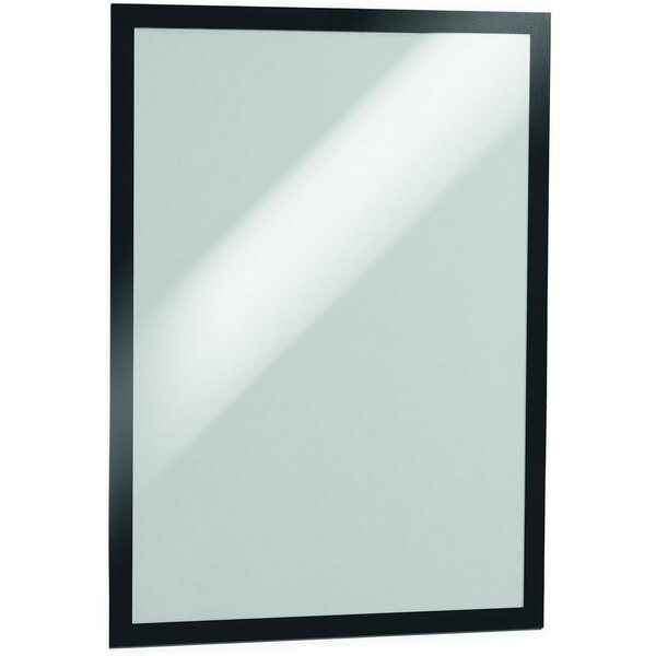 Cadre d'affichage adhésif DURAFRAME® A3 - Pour surfaces lisses et rigides - 2 pièces - Noir DURABLE