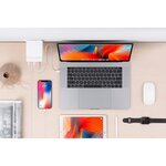 HYPER Hub USB-C HyperDrive 87 W pour adaptateur secteur 15 MacBook Pro 87 W - Ports : USB-C - 2 x USB-A 5 Gbit / s