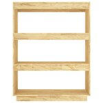 vidaXL Bibliothèque/Séparateur de pièce 80x35x103cm bois de pin massif