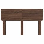 vidaXL Tête de lit Chêne brun 140 cm Bois d'ingénierie