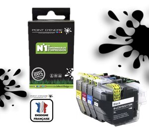 LC3219/LC3217XL - Pack de 4 Cartouches D'encre Noir/Cyan/Magenta/ Jaune - Grande capacité