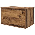 vidaXL Maison pour chat Bois ancien 85 x 55 x 50 cm Bois d'ingénierie
