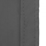 Livin'outdoor Tissu d'ombrage Como Polyester 3 6x3 6x3 6 m Gris