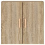 vidaXL Armoire murale Chêne sonoma 60x30x60 cm Bois d'ingénierie