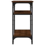 vidaXL Table d'appoint Chêne marron 35x30x60 cm Bois d'ingénierie