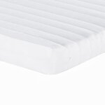 vidaXL Lit de jour avec lit gigogne et matelas noir 100x200 cm velours