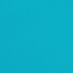vidaXL Coussins de chaise de jardin lot de 2 turquoise 50x50x4cm tissu