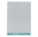 BLOC COMPTABLE 29,7/21 4 Col. 70Fls. EXACOMPTA