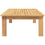 vidaXL Table de jardin 100x60x30 cm bois d'acacia solide