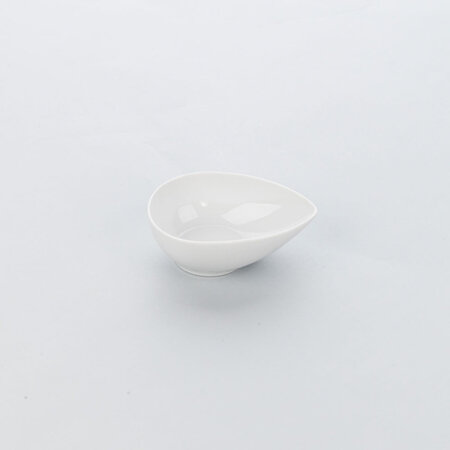 Coupelles à tapas goutte porcelaine apulia 90 ml - lot de 6 - stalgast - porcelaine 75x40mm