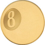 Monnaie en or 1 dollar g 0.5 millésime small gold billiard ball