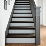 vidaXL Marches d'escalier 16 Pièces marron foncé 80x30x2 cm chêne massif