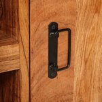 vidaXL Meuble TV Marron 120 x 33 x 50 cm Bois d'acacia massif