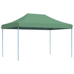 vidaXL Tente de fête 292 x 440 x 315 cm Vert Tissu Oxford