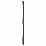 vidaXL Tête de lit murale Marron miel 185x3x90 cm Bois massif de pin