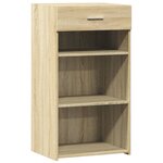 vidaXL Buffet chêne sonoma 50x42 5x93 cm bois d'ingénierie
