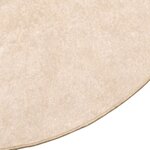 vidaXL Coureur de Tapis MARSA Crème 120 x 120 cm Polyester et PVC
