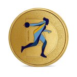 Jeux Olympiques et Paralympiques de Paris 2024 - Alphabet Sport - Médaillon D