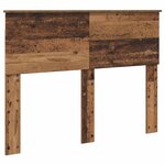 vidaXL Cadre de lit Bois ancien 120 x 190 cm Bois d'ingénierie