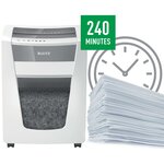 Leitz déchiqueteuse de papier crosscut iq office pro p4