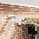 vidaXL Auvent Rétractable Multicolore 500 × 300 cm Tissu et Métal