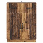 vidaXL Buffet Bois ancien 66 x 34 5 x 87 cm Bois d'ingénierie