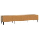 vidaXL Meuble TV 147 x 34 5 x 30 cm Chêne artisanal Bois d'ingénierie