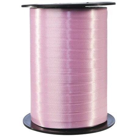 Bolduc bobine lisse 500mx7mm rose moyen clairefontaine