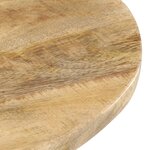 Vidaxl table d'appoint 48x48x56 cm bois de manguier massif