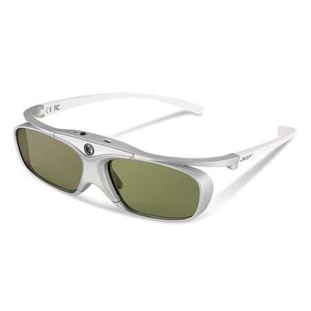 Acer 3d glasses e4w white / silver argent  blanc 1 pièce(s)