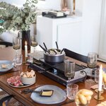 Livoo ensemble à raclette et à fondue 12 personnes 1650 w