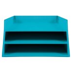 Corbeille À Courrier Combo 3 Niveaux Carton Teksto - Couleurs Assorties - X 4 - Exacompta