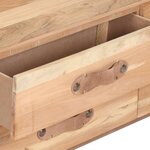 vidaXL Meuble TV Bois de récupération massif