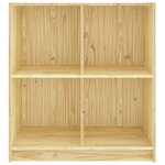 vidaXL Buffet 70x33x76 cm bois de pin massif