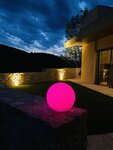 LUMISKY Sphere Led sans fil télécommandable 30 cm - Multicolore