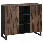 vidaXL Buffet en bois de manguier 90x33 5x75 cm