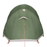 vidaXL Tente de camping tunnel 3 personnes vert imperméable