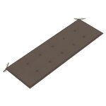 vidaXL Banc d'angle de jardin avec coussins 150cm Bois d'acacia massif