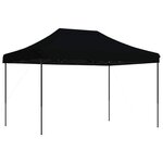vidaXL Tente de fête 279 x 410 x 315 cm Noir Tissu Oxford